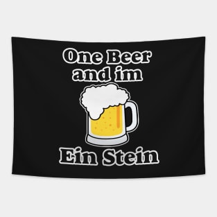 Ein Stein beer Tapestry