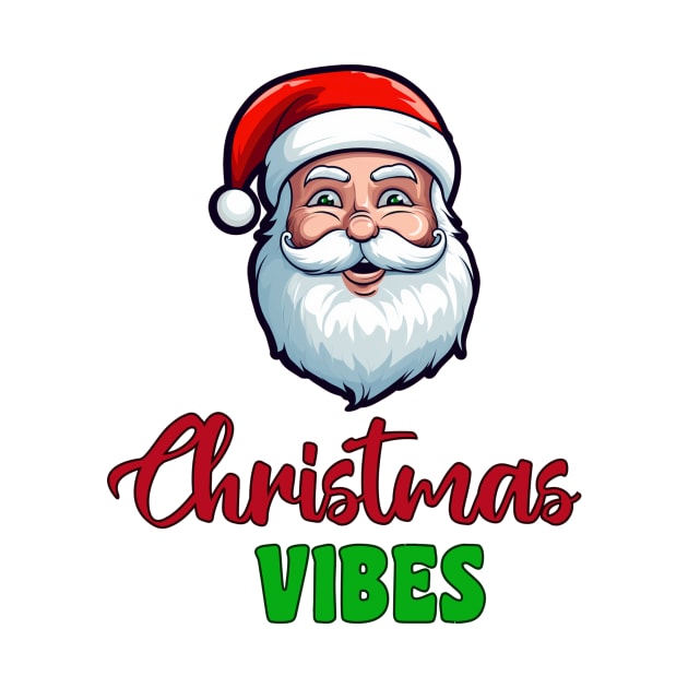 "Christmas Vibes" with Santa claus by PitubeArt