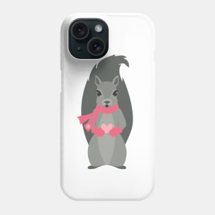 Winter Squirrel Phone Case