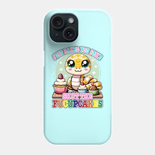 I Just Baked You Some Shut The Fucupcakes Funny Corn Snake Phone Case