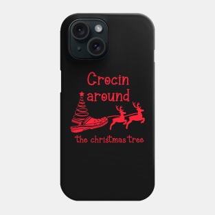 Crocin around the christmas tree Phone Case