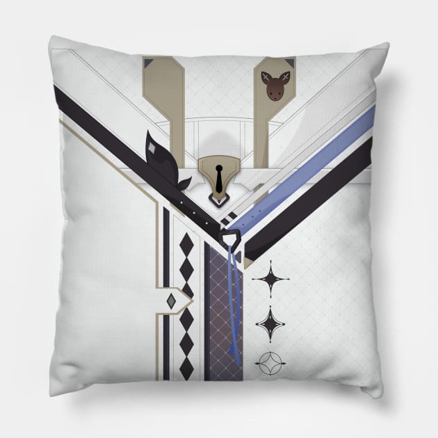 Hololive Vestia Zeta Pillow by naderu