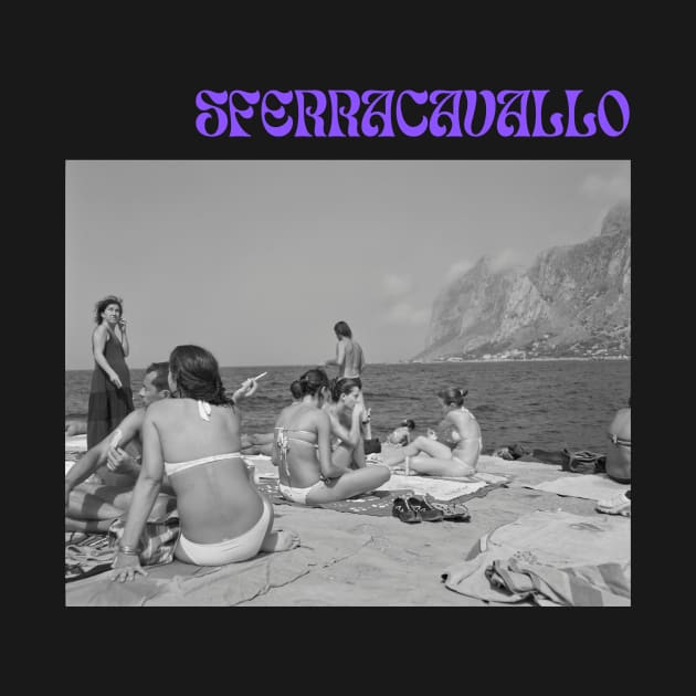 Sicily Sunbathers On The Rocks by ChuCha