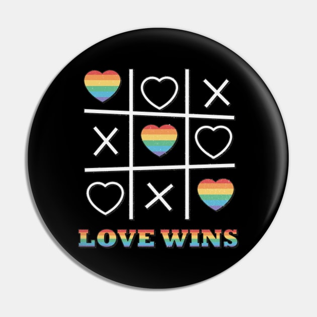 Love Wins LGBT Pin by ZiaZiaShop