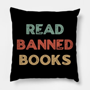 Read Banned Books Pillow