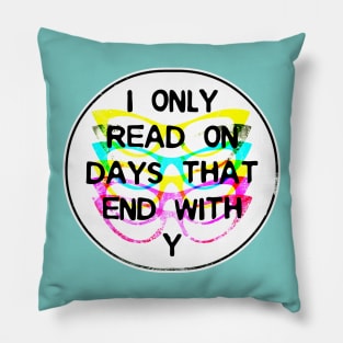 Reading Days Pillow