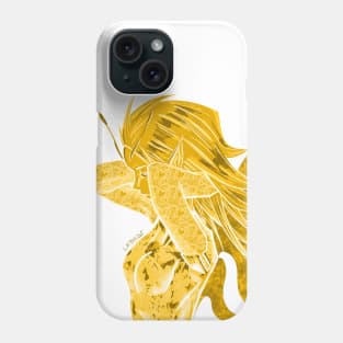 golden mandala pixie fairy ecopop Phone Case