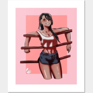 Nagatoro Fangs Art Board Print for Sale by Hellfire98