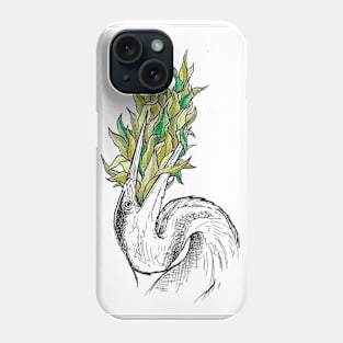 Dead Heron Phone Case