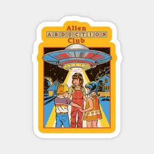 Alien Abduction Club Magnet