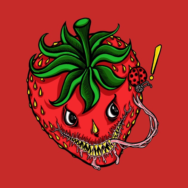 Sinister Strawberry by OfficeInk