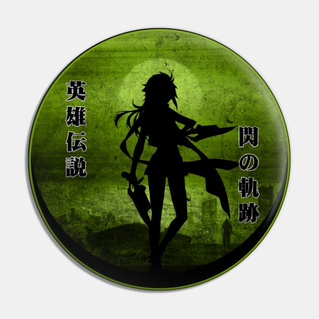 Trails of Cold Steel - Fie Claussell Circle Pin by RayyaShop