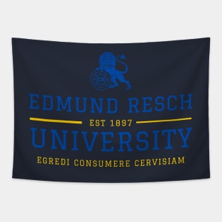 RESCHS UNIVERSITY - blue print Tapestry