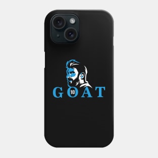 Leo Messi GOAT, Argentina Football Phone Case