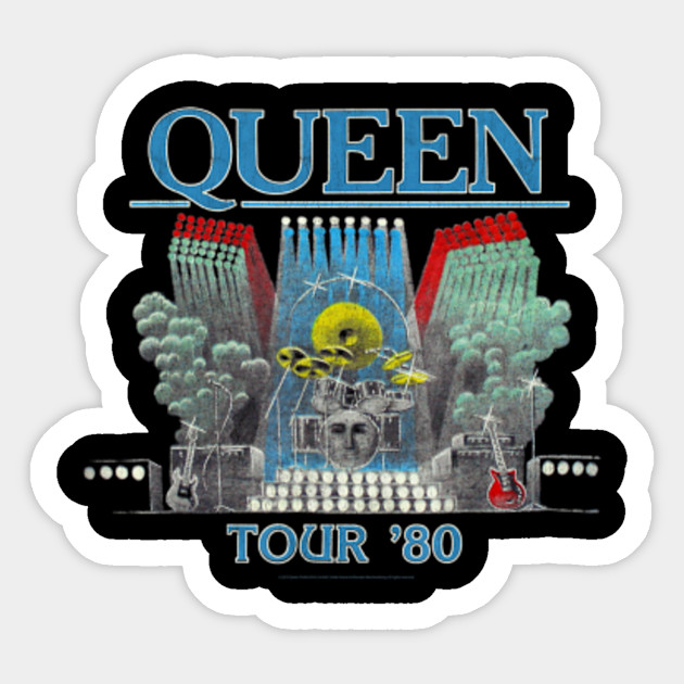 queen tour 80 shirt