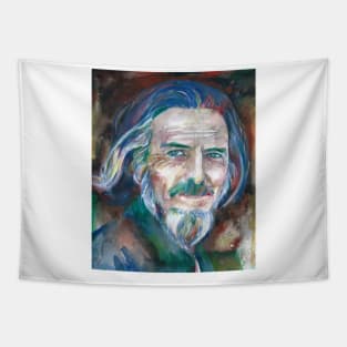 ALAN WATTS watercolor portrait.5 Tapestry