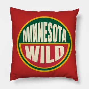 wild minnesota circle Pillow