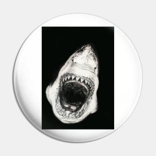 White Shark Pin