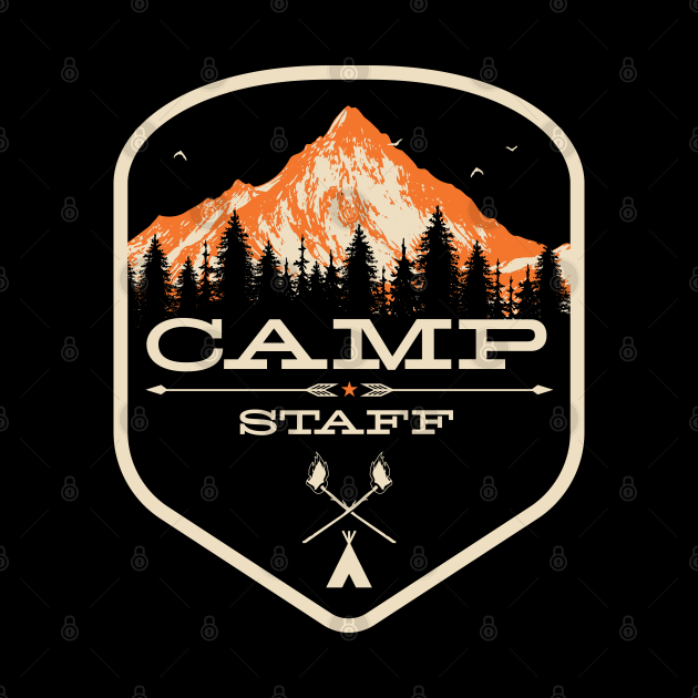 Camp Counselor design - Camp Staff print product by Vector Deluxe