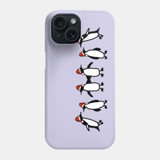 Penguin Christmas Party Phone Case