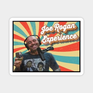 Joe Rogan Experience Retro Magnet