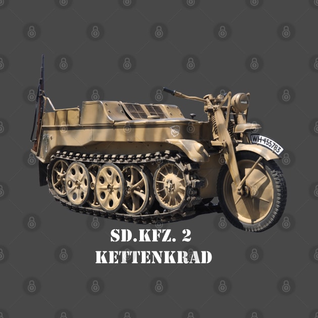 Sd.Kfz. 2 Kettenkrad half-track motorcycle by Toadman's Tank Pictures Shop