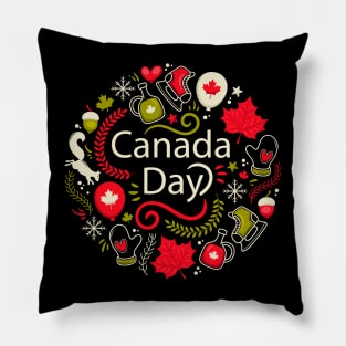 Canada Day Pillow