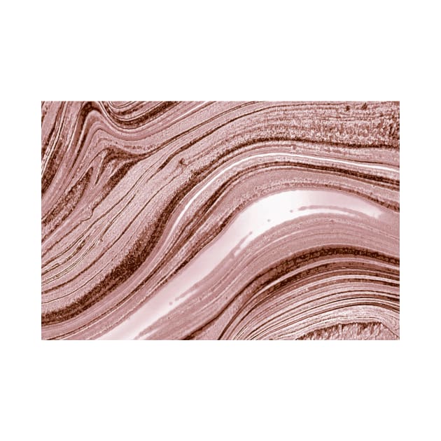 Rose Gold Marble by NewburyBoutique