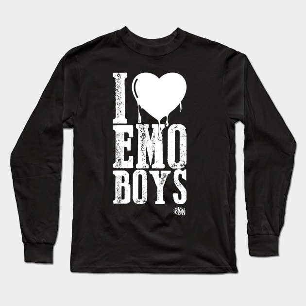 I Love Emo Boys T-Shirt , I Heart Emo Boys Shirt All Sizes Emo