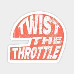 Twist the throttle motorcycle Magnet