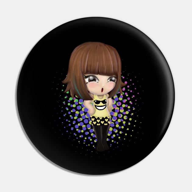 I Love You Minzy Pin by tiranocyrus