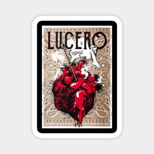 Lucero Band Poster Show Concert December Magnet