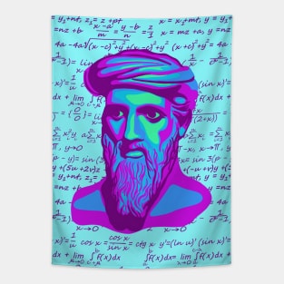 Pythagoras Portrai Tapestry