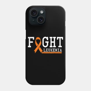 Leukemia Cancer Awareness Shirt Gift Kid Men Women Phone Case