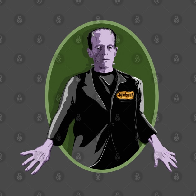 Come on Down, Monster! (Frankenstein) by PlaidDesign