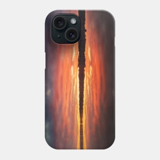 Bold sunset after storm Phone Case