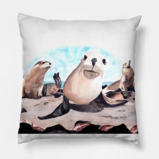 Sea Lions Pillow