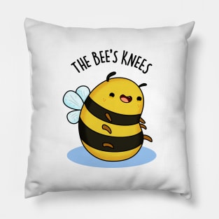 The Bee's Knees Funny Bug Pun Pillow