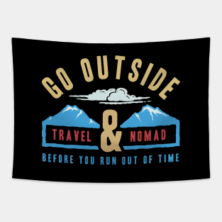 Travel And Nomad Tapestry