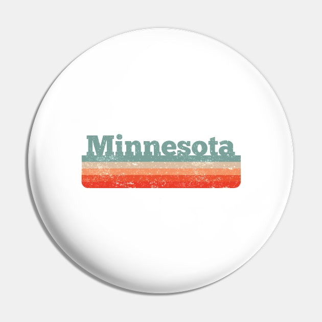 Vintage Minnesota Distressed Retro 80s 90s Pin by plainlyfashion