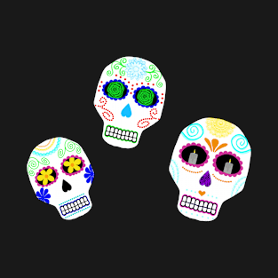 Day of the dead skulls T-Shirt