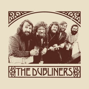 The Dubliners - Vintage Style Original Design T-Shirt