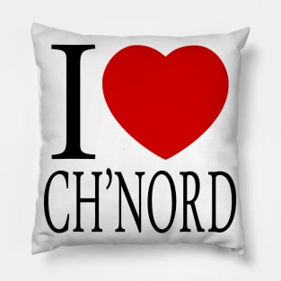 I Love Ch'nord Pillow