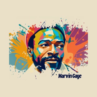 Marvin Gaye Beautiful Art T-Shirt