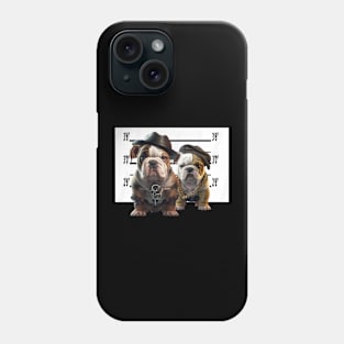 Bulldog Usual Suspect Father & Son Phone Case