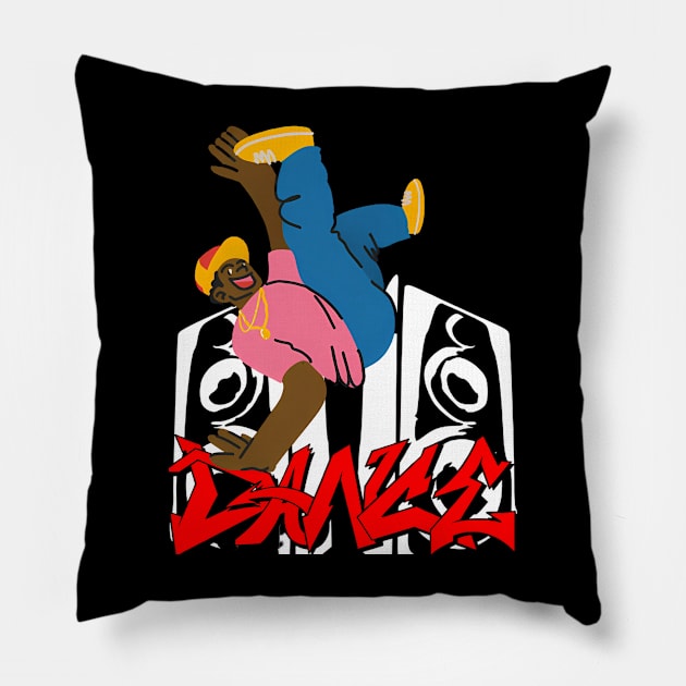 be a good dancer and impress everyone,great design with amazing dancer and amazing movement Pillow by Americ shopping 