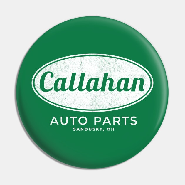 Callahan Auto Parts - vintage logo Pin by BodinStreet