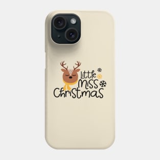 little miss christmas. Phone Case