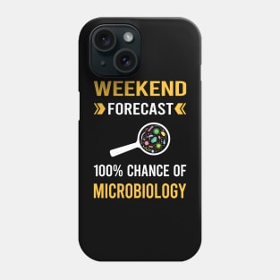 Weekend Forecast Microbiology Microbiologist Phone Case