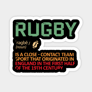 rugby Magnet